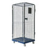 Conteneur à roulettes anti-vol – 810x720x1800mm, démontable avec base en plastique et portes à enficher