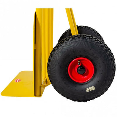 Steel Rough Terrain Sack Truck with Fixed & Folding Footplate, 250kg Capacity