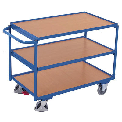 Chariot de table – 1175x625x850mm – 3 étagères – Légère – Capacité de 250kg