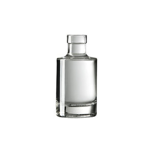 5cl Galileo Spirit Glass Bottle – 50ml Mini Bottle for Whisky, Gin, Rum & Tequila Samples (White Flint | 120g)