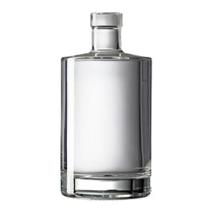 70cl Galileo corkmouth white flint glass spirit bottle