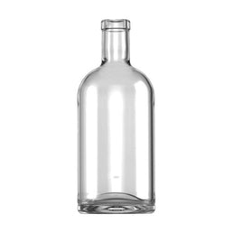 70cl Lux Spirit Bottle – 700ml Premium Glass Bottle for Whisky, Gin, Rum & Tequila (White Flint | 600g)