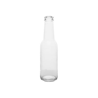 200ml Clear Glass Mixer Bottle – Premium Soft Drink Bottle