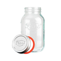 1000ml Luna Glass Storage Jar – Airtight Kitchen & Pantry Storage Jar