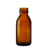 Bouteille en verre ambre Alpha de 100 ml