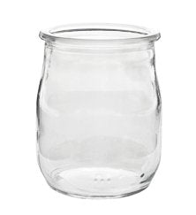 Pot de yaourt transparent de 140 ml