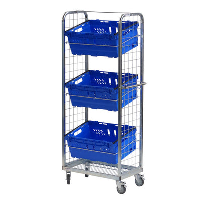 Chariot de picking multi-usages, d'affichage et de marchandisage