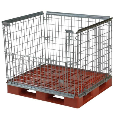 Unité de rétention empilable à accès demi-porte - Hauteur 1000 mm - Gamme AB