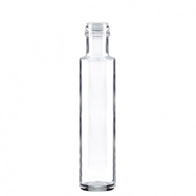 Bouteille d'huile en verre clair Dorica 250ml (goulot à vis)