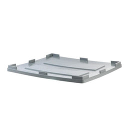 Déposer sur le couvercle en plastique