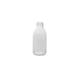 Bouteille en verre clair Alpha 100ml