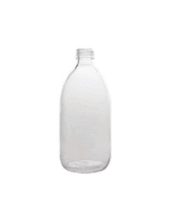 Bouteille en verre clair Alpha 500ml