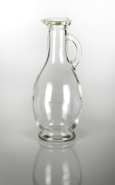Bouteille d'huile en verre Egizia 250ml (ouverture en liège)