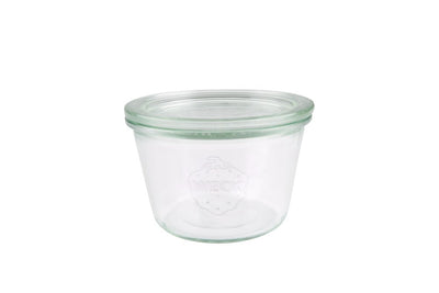 Bocal en verre Weck de 370 ml (pot seulement)
