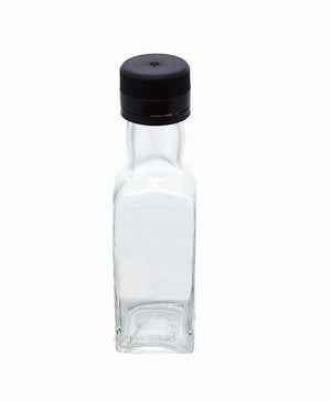Bouteille en verre pour huile d'olive Marasca 125ml (goulot à vis)