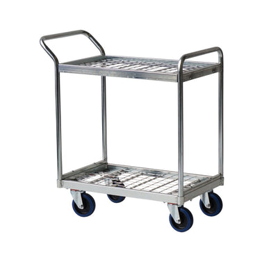 Chariot de prélèvement à deux niveaux