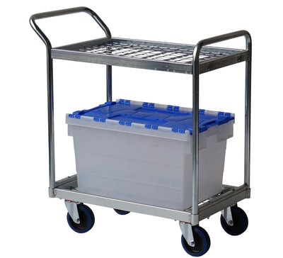 Chariot de prélèvement à deux niveaux