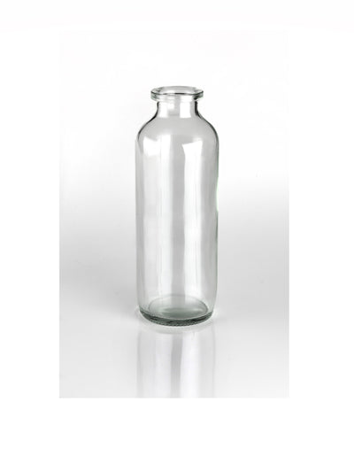 473ml (16oz) Bouteille en verre traditionnelle pour huile (Ouverture en liège)