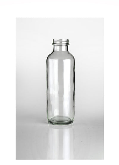 Bouteille en verre traditionnelle pour huile de 473 ml (16 oz) (goulot à vis)