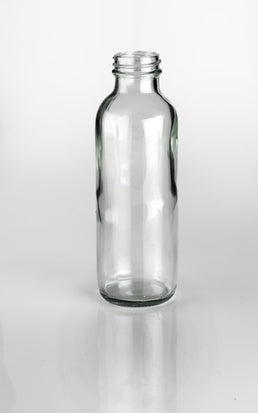 Bouteille d'huile en verre traditionnelle de 235 ml (8 oz) (goulot à vis)