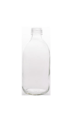 Bouteille en verre clair Alpha de 200 ml