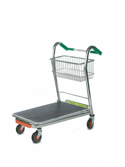 Chariot de manutention à plateforme plate pour bricoleur