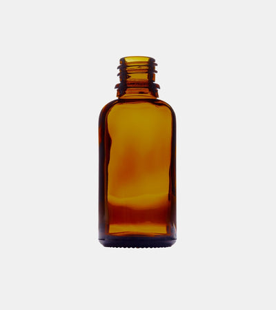Bouteille en verre ambré Kingston de 30 ml
