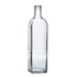 Bouteille d'huile en verre Marasca Flint blanc de 1 litre (goulot à vis)