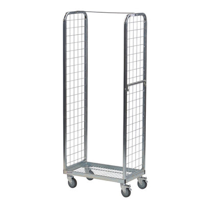 Chariot polyvalent pour présentation et prélèvement de marchandises