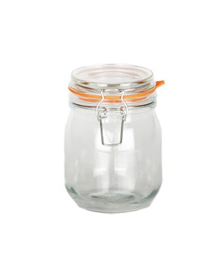 Pot en verre Kilnclip de 750 ml