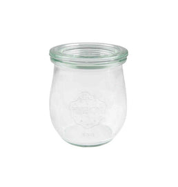 Pot en verre de yaourt Weck de 220 ml (pot uniquement)